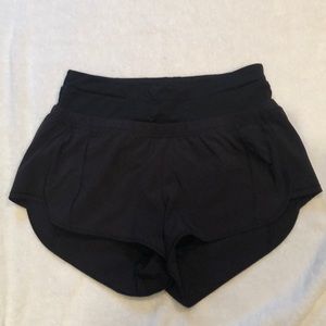 Black lululemon shorts